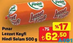 PINAR LEZZET KEYFİ HİNDİ SALAM 500 G PINAR LEZZET KEYFİ HİNDİ SALAM 500 G